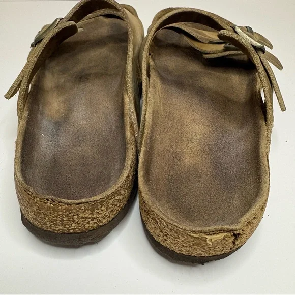 Birkenstock Franca Women’s Slide Sandals Tobacco Oiled Leather Size 39 ? - Picture 3 of 16